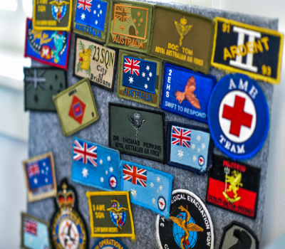 Different types of Australian patches